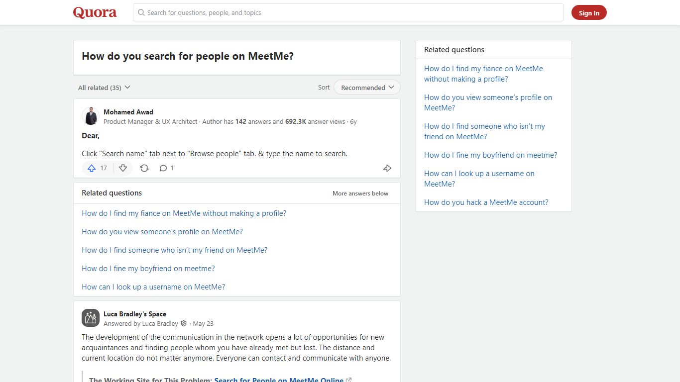 How to search for people on MeetMe - Quora